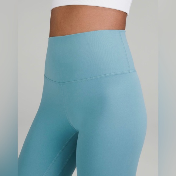 Lululemon align high rise pant 23” — tidal teal, size 6 - Picture 2 of 11